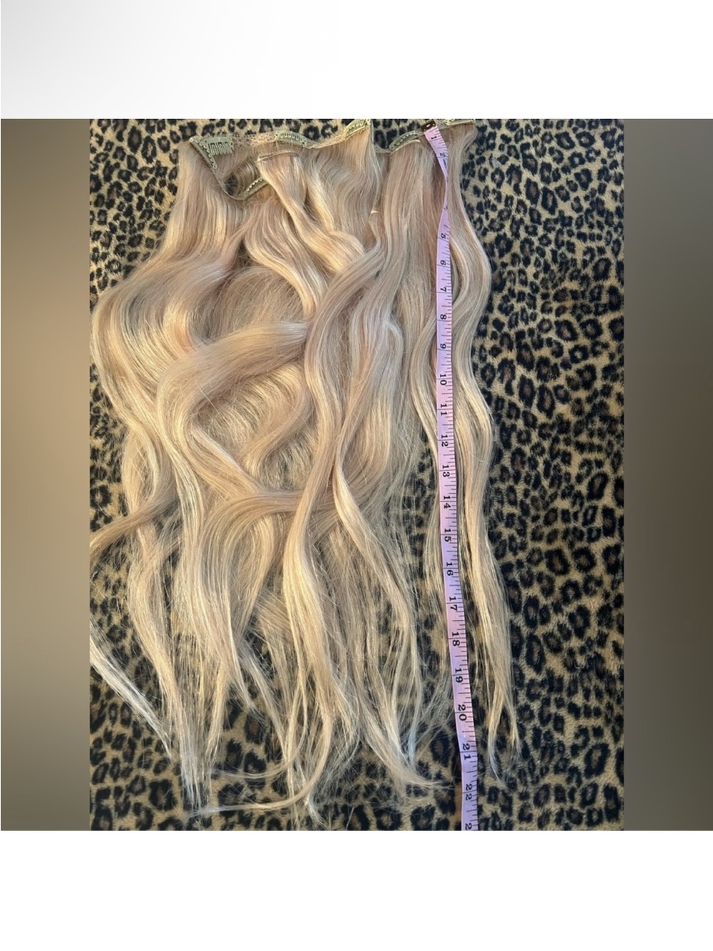 BELLAMI Blonde Clip-In Hair Extensions - Light Blonde
